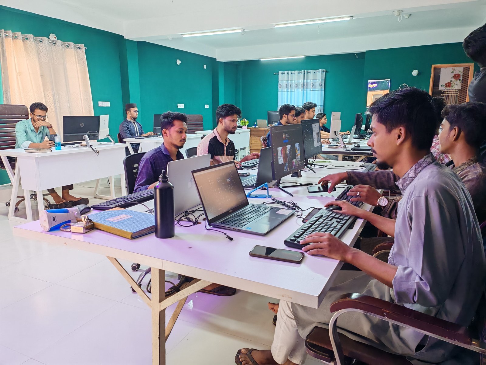 CoreVative team workspace — replaceable placeholder image