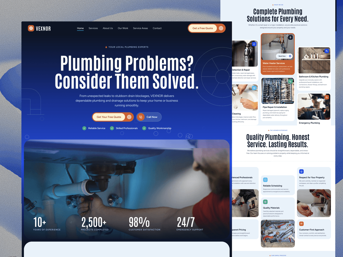Bathroom installation portfolio concept